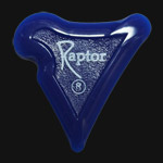 Black Carbon Raptor Blue Guitar Picks