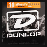 Dunlop Acoustic Brass Guitar Strings .011 - .052 Dunlop Acoustic Brass Guitar Strings .011 - .052