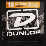 Dunlop Acoustic Phosphor Bronze 12 String Guitar Strings .010 - .047 Dunlop Acoustic Phosphor Bronze 12 String Guitar Strings .010 - .047