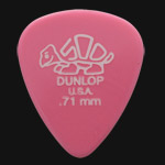 Dunlop Delrin 500 Standard 0.71mm Pink Guitar Picks