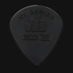 Dunlop Nylon Jazz III XL Black Stiffo Sharp 1.38mm Guitar Picks