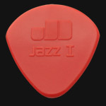 Dunlop Nylon Jazz I Red Nylon Round 1.10 mm Guitar Picks Dunlop Nylon Jazz I Red Nylon Round 1.10 mm Guitar Picks