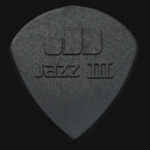 Dunlop Nylon Jazz III Black Stiffo Sharp 1.38 mm Guitar Picks Dunlop Nylon Jazz III Black Stiffo Sharp 1.38 mm Guitar Picks
