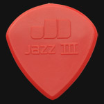 Dunlop Nylon Jazz III Red Nylon Sharp 1.38 mm Guitar Picks