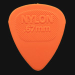 Dunlop Nylon Midi 0.67mm Orange Guitar Picks