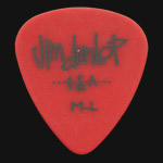 Dunlop Polys Medium Light Red Guitar Picks