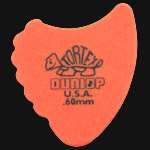 Dunlop Tortex Fins 0.60mm Orange Guitar Picks