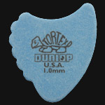 Dunlop Tortex Fins 1.0mm Blue Guitar Picks
