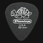 Dunlop Tortex Pitch Black Standard 0.50mm Guitar Picks