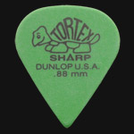 Dunlop Tortex Sharp 0.88mm Green Guitar Picks