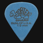 Dunlop Tortex Sharp 1.0mm Blue Guitar Picks