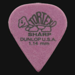 Dunlop Tortex Sharp 1.14mm Purple Guitar Picks