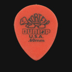 Dunlop Tortex Small Tear Drop 0.60mm Orange Guitar Picks