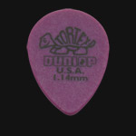 Dunlop Tortex Small Tear Drop 1.14mm Purple Guitar Picks Dunlop Tortex Small Tear Drop 1.14mm Purple Guitar Picks