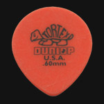 Dunlop Tortex Tear Drop 0.60mm Orange Guitar Picks