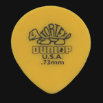 Dunlop Tortex Tear Drop 0.73mm Yellow Guitar Picks