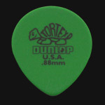 Dunlop Tortex Tear Drop 0.88mm Green Guitar Picks Dunlop Tortex Tear Drop 0.88mm Green Guitar Picks