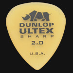 Dunlop Ultex Sharp 2.0mm Guitar Picks