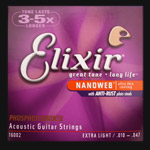 Elixir Phosphor Nanoweb Guitar Strings .010 - .047