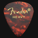 Fender Classic Celluloid 351 Tortoiseshell Heavy Guitar Picks