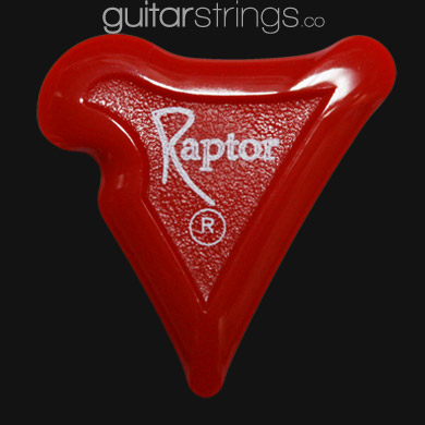 Black Carbon Raptor Red Guitar Picks - Click Image to Close
