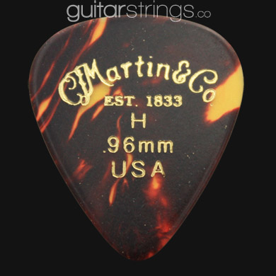 C F Martin Number 1 Heavy 0.96mm Guitar Picks - Click Image to Close