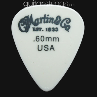 C F Martin Number 4 Nylon 0.60mm Guitar Picks - Click Image to Close