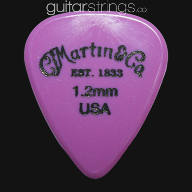 C F Martin Number 5 Delrin Fluorescent Ultraviolet 1.20mm Guitar Picks - Click Image to Close