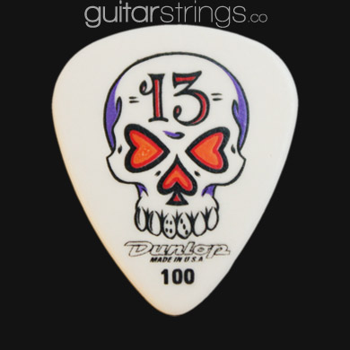 Dunlop Blackline Original Skull 1.00mm Guitar Picks - Click Image to Close