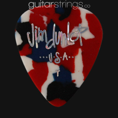 Dunlop Celluloid Classics Standard Confetti Thin Guitar Picks - Click Image to Close