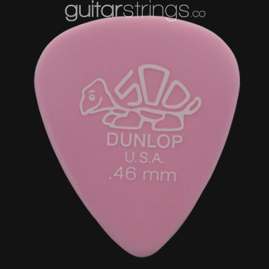 Dunlop Delrin 500 Standard 0.46mm Light Pink Guitar Picks - Click Image to Close