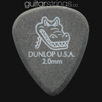 Dunlop Gator 2.0mm Guitar Picks - Click Image to Close