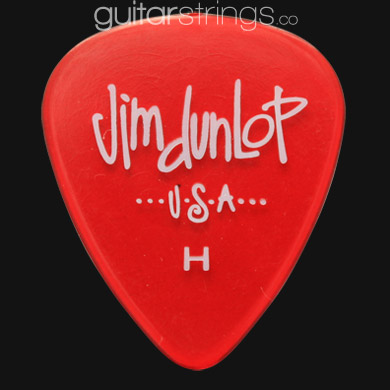 Dunlop Gel Standard Heavy Red Guitar Picks - Click Image to Close