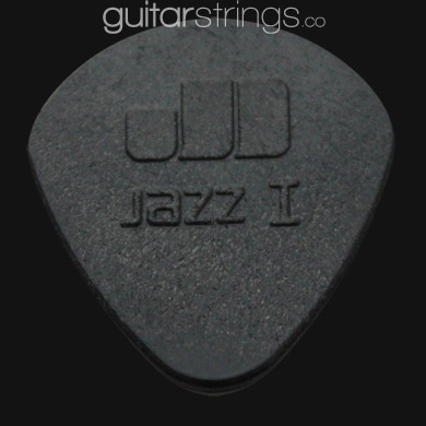 Dunlop Nylon Jazz I Black Stiffo Round 1.10 mm Guitar Picks - Click Image to Close