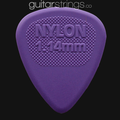 Dunlop Nylon Midi 1.14mm Purple Guitar Picks - Click Image to Close