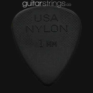 Dunlop Nylon Standard 1.0mm Black Guitar Picks - Click Image to Close