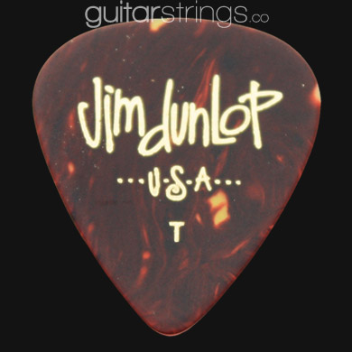 Dunlop Celluloid Classics Standard Shell Thin Guitar Picks - Click Image to Close