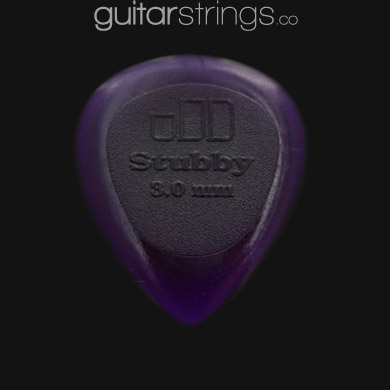 Dunlop Stubby 3.0mm Guitar Picks - Click Image to Close