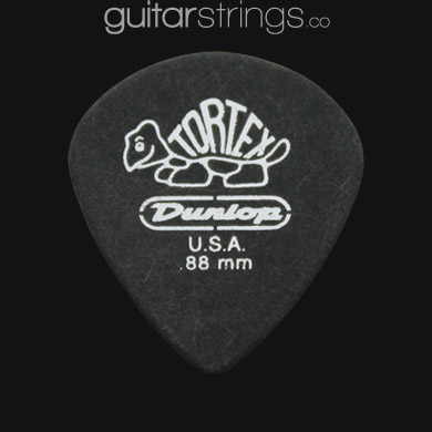 Dunlop Tortex Pitch Black Jazz 0.88mm Guitar Picks - Click Image to Close