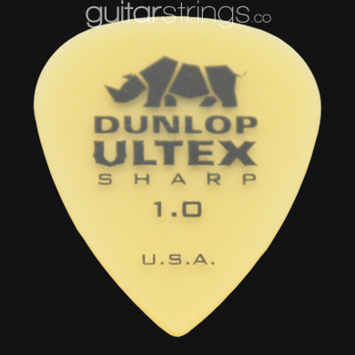 Dunlop Ultex Sharp 1.0mm Guitar Picks - Click Image to Close