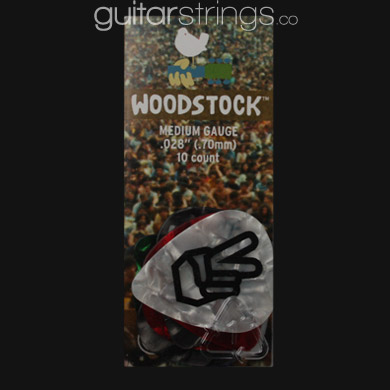 Planet Waves Woodstock Medium Guitar Picks - Click Image to Close