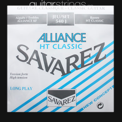 Savarez Alliance HT Classic 540J Classical Guitar Strings - Click Image to Close