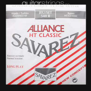 Savarez Alliance HT Classic 540R Classical Guitar Strings - Click Image to Close