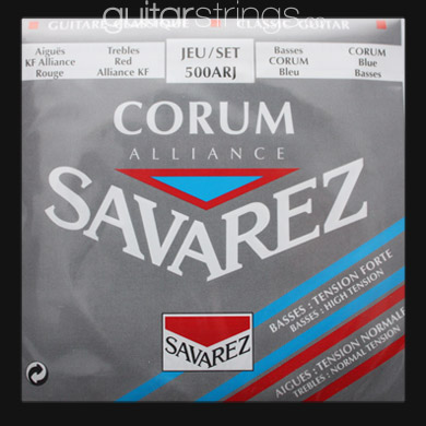 Savarez Alliance Corum 500ARJ Classical Guitar Strings - Click Image to Close