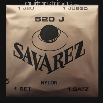 Savarez Traditional Yellow 520J Classical Guitar Strings - Click Image to Close