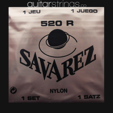 Savarez Traditional Red 520R Classical Guitar Strings - Click Image to Close