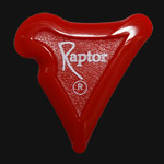 Black Carbon Raptor Red Guitar Picks