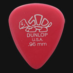 Dunlop Delrin 500 Standard 0.96mm Dark Pink Guitar Picks