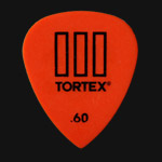 Dunlop Tortex TIII 0.60mm Orange Guitar Picks